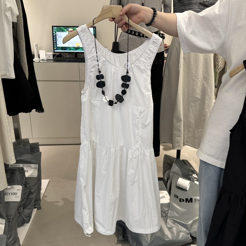 MENTOR韓國直郵㊣東大門實拍女裝新品人氣時尚熱賣休閑連衣裙MENTOR連衣裙圖色1