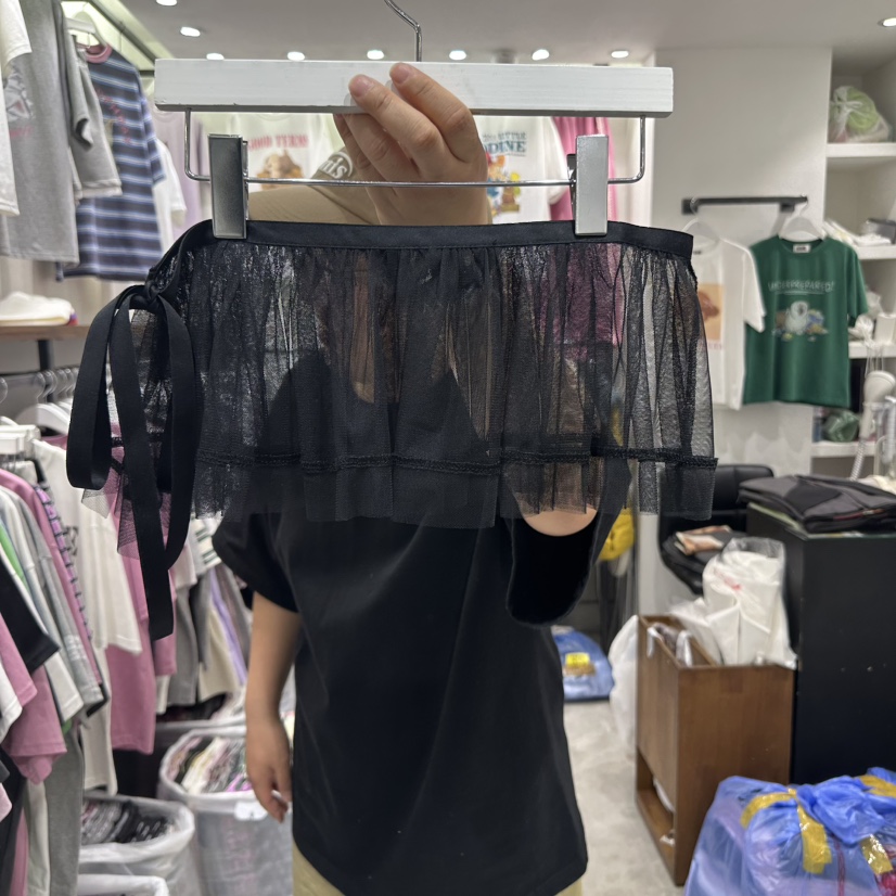 EVE韓國㊣直郵東大門代購女裝新品25春夏休閑時尚推薦熱賣短裙EVE短裙