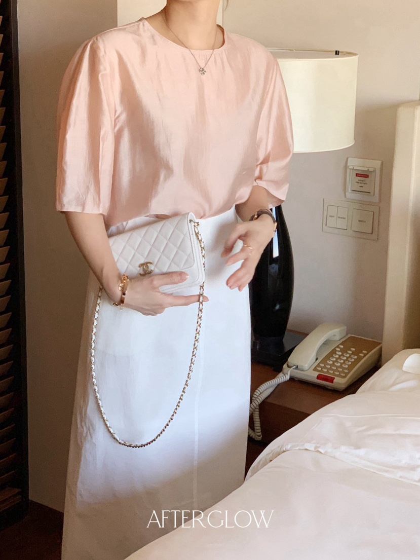 AFTERGLOW韓國直郵女士新款人氣真品推薦時尚休閑襯衫蕾絲衫AFTERGLOW襯衫/蕾絲衫