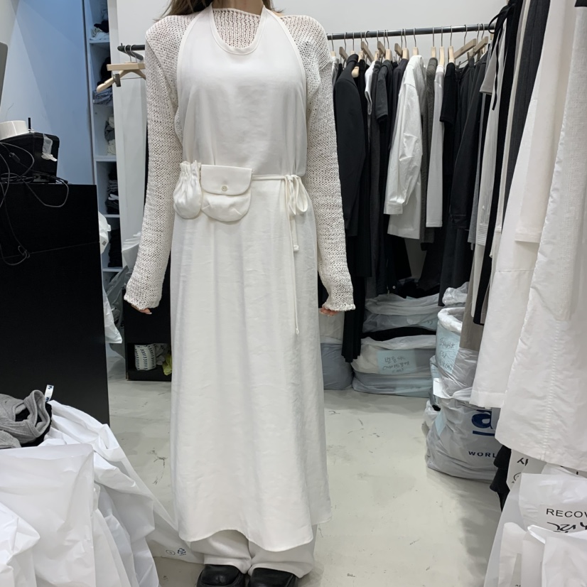 RECOVER-OT東大門實拍女士新款熱賣時尚連衣裙不含內搭口袋RECOVER/MOMENT連衣裙