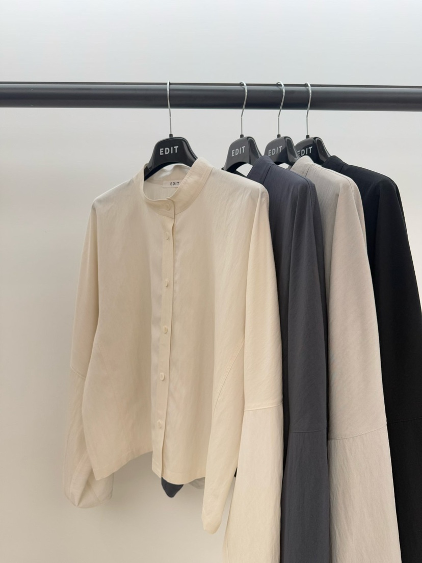 空東大門代購女裝新品休閑真品職業25春夏時尚熱賣襯衫蕾絲衫EDIT襯衫/蕾絲衫