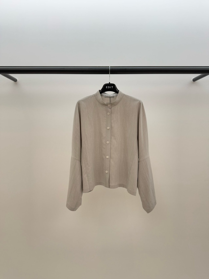 空東大門代購女裝新品休閑真品職業25春夏時尚熱賣襯衫蕾絲衫EDIT襯衫/蕾絲衫圖色2