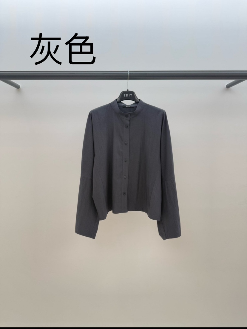 空東大門代購女裝新品休閑真品職業25春夏時尚熱賣襯衫蕾絲衫EDIT襯衫/蕾絲衫圖色4