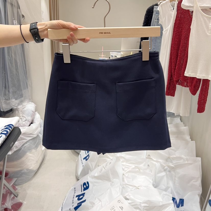 FRE韓國㊣直郵東大門代購女裝新品25春夏時尚熱賣人氣推薦裙褲FRE裙褲圖色2