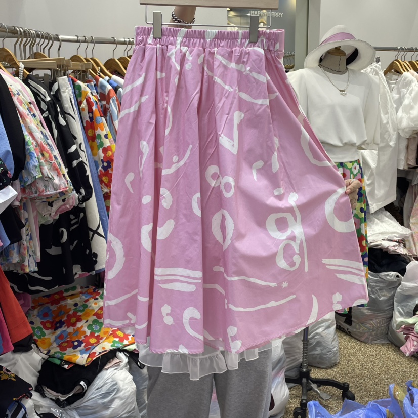 HAPPYBERRY韓國㊣直郵東大門代購女裝新品推薦半身裙中短裙HAPPYBERRY半身裙/中短裙
