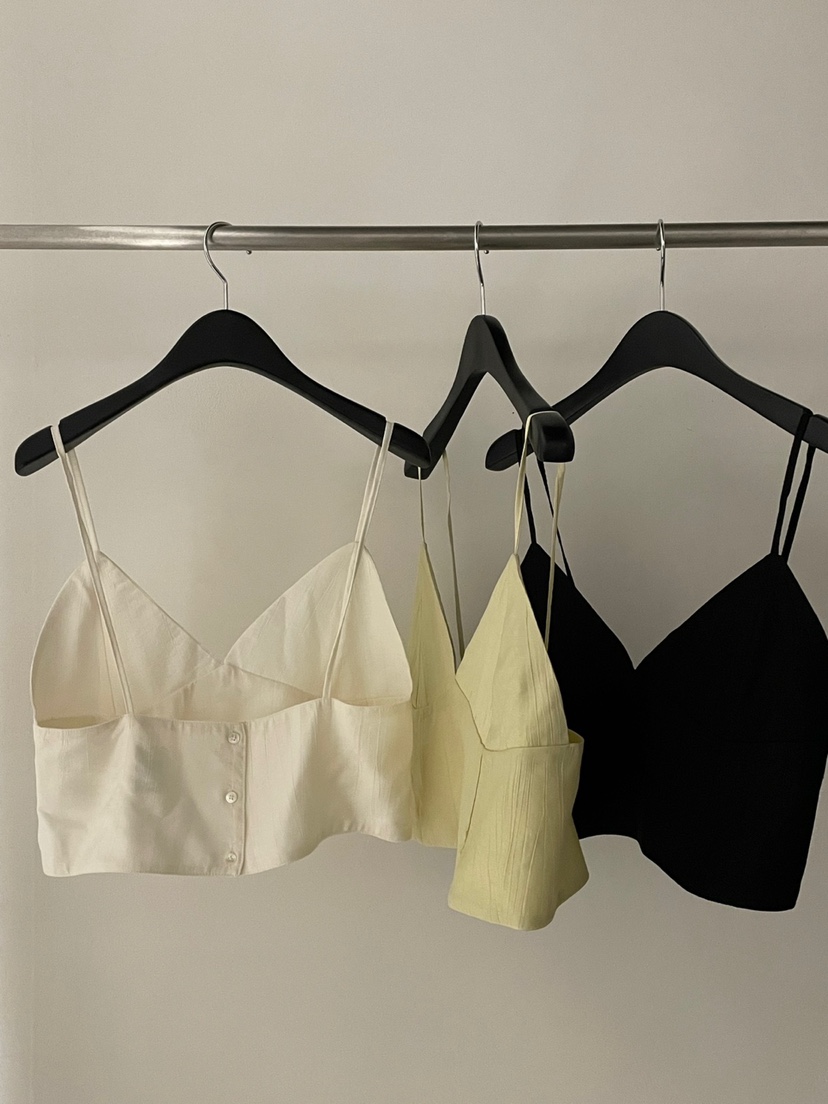 LA MUETTE/JAMIESTONE韓國直郵㊣東大門實拍女裝新品25春夏吊帶背心FLAT GARDEN/LA MUETTE/JAMIESTONE吊帶/背心