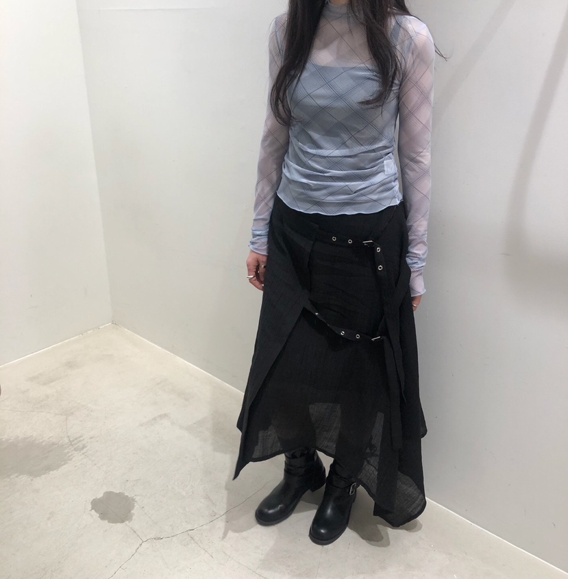 MELTED-P韓國直郵女裝新品人氣推薦25春夏休閑半身裙中短裙MELTED-P半身裙/中短裙