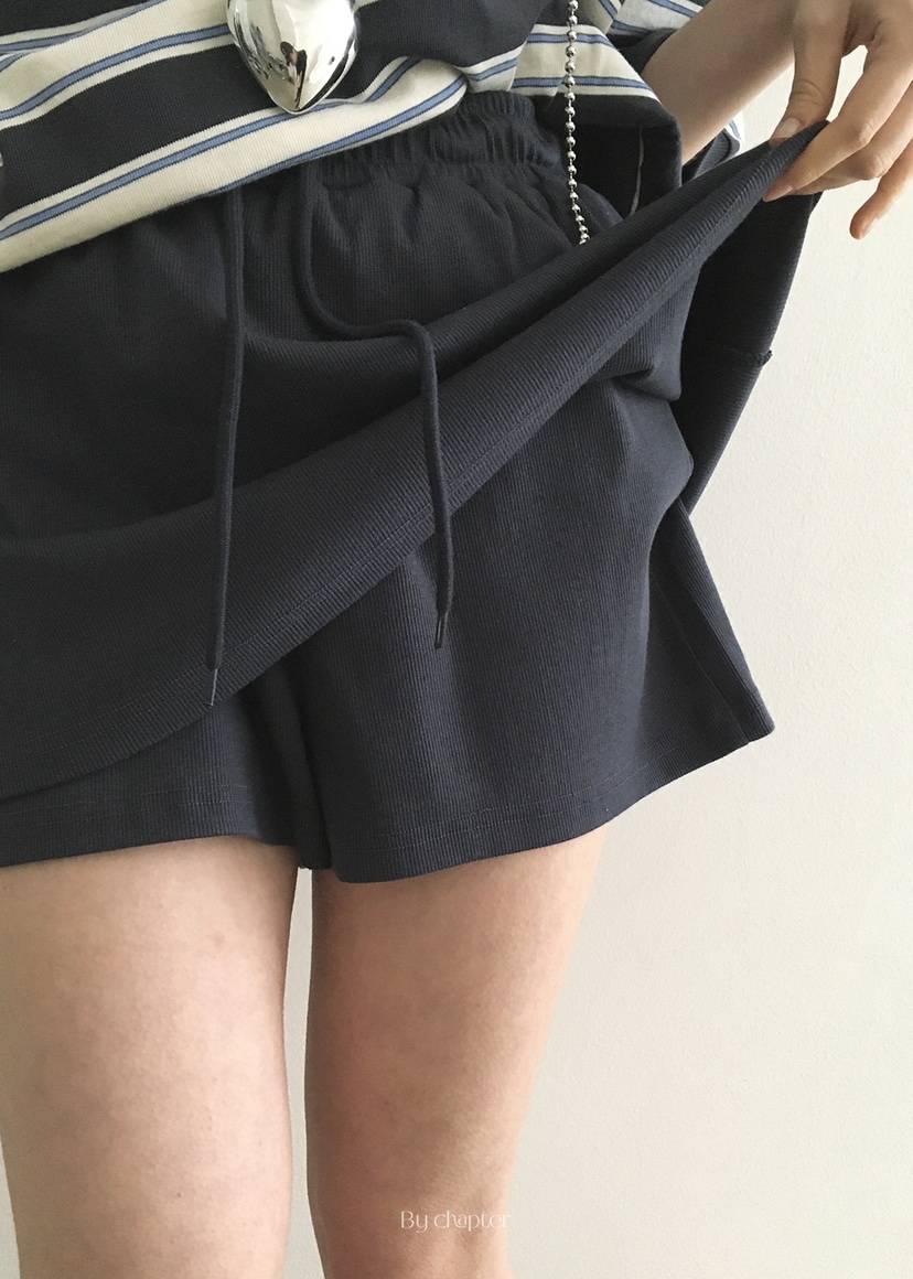 BY CHAPTER東大門代購女士新款25春夏休閑真品人氣時尚裙褲Chapter裙褲