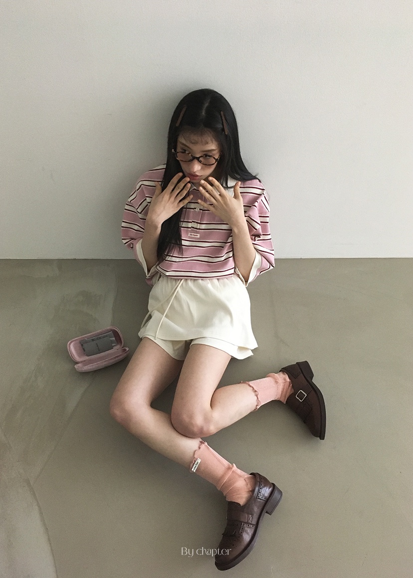 BY CHAPTER東大門代購女士新款25春夏休閑真品人氣時尚裙褲Chapter裙褲