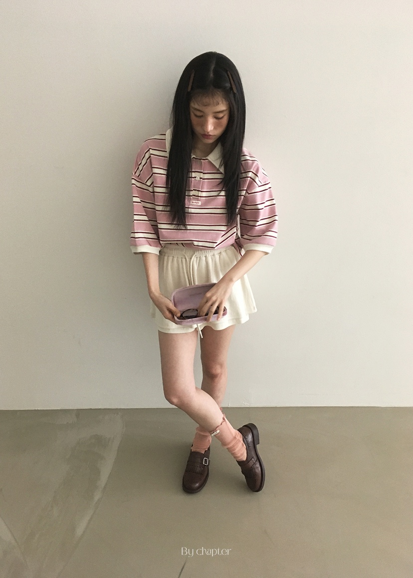 BY CHAPTER東大門代購女士新款25春夏休閑真品人氣時尚裙褲Chapter裙褲