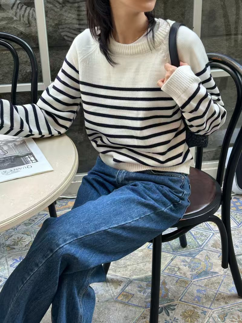 A WEEK東大門代購女裝新品真品25春夏職業人氣休閑熱賣針織衫A WEEK針織衫