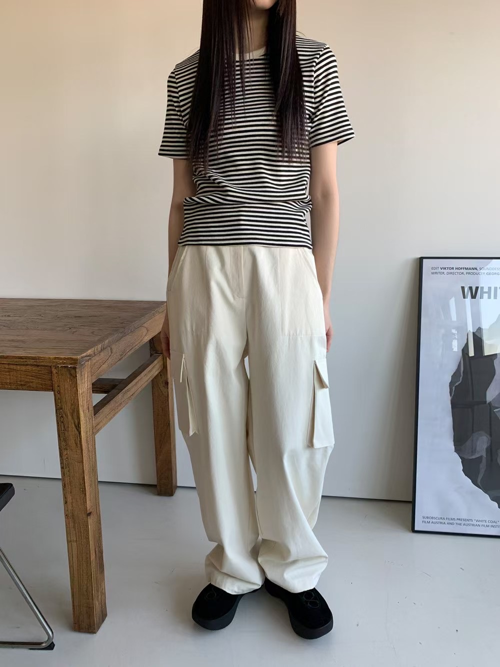 A WEEK東大門實拍女裝新品熱賣推薦時尚真品25春夏人氣T恤A WEEKT恤