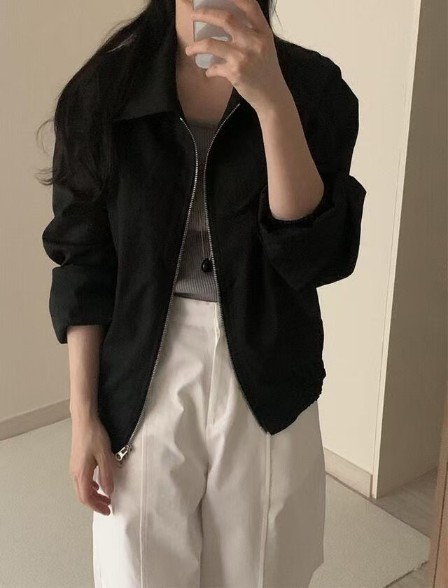 A WEEK東大門實拍女裝新品推薦時尚人氣25春夏真品休閑夾克A WEEK夾克