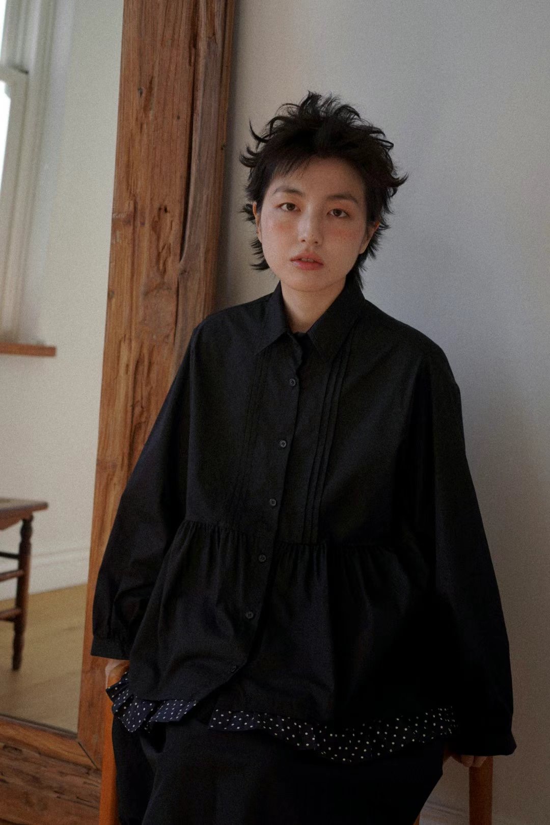 PARAISO東大門實拍女裝新品熱賣推薦人氣真品職業襯衫蕾絲衫PARAISO襯衫/蕾絲衫圖色3