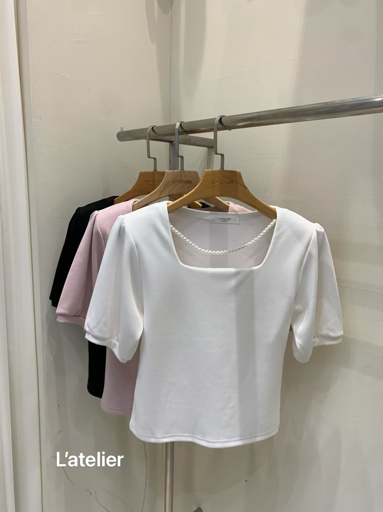 LATE LIER韓國代購女士新品職業推薦休閑熱賣時尚襯衫蕾絲衫LATE LIER襯衫/蕾絲衫