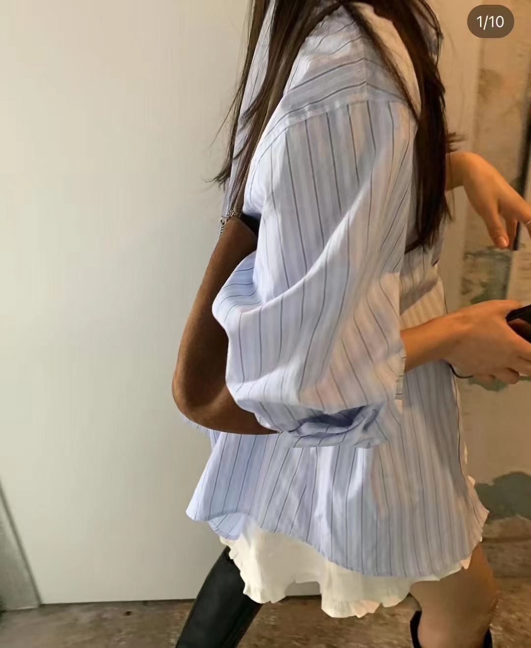 BENEFIT東大門實拍女裝新品真品時尚職業推薦休閑襯衫蕾絲衫BENEFIT襯衫/蕾絲衫