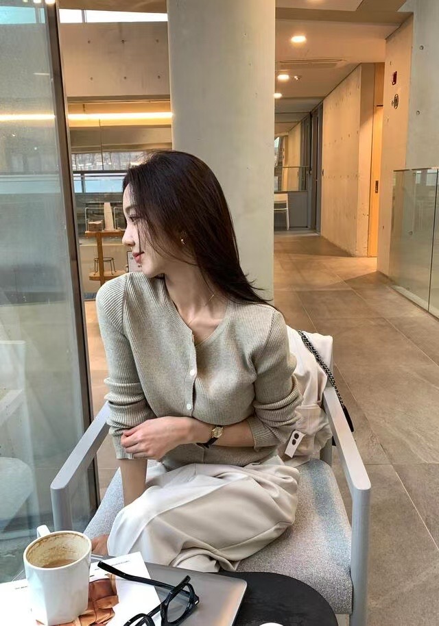 A WEEK韓國代購女士新款休閑真品時尚熱賣人氣職業推薦針織衫A WEEK針織衫