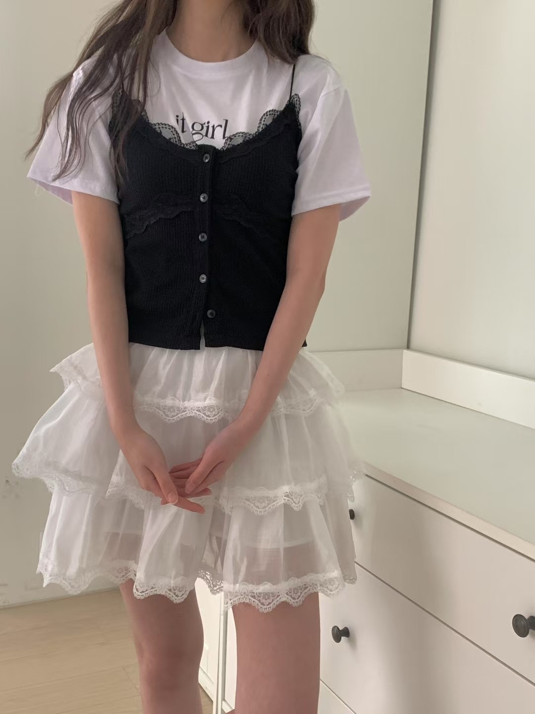 REBORN韓國直郵女裝新款人氣真品時尚職業推薦休閑吊帶背心REBORN吊帶/背心
