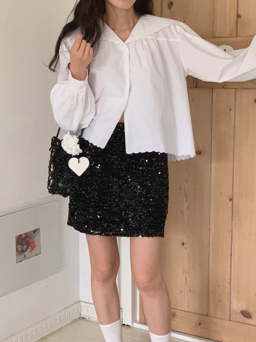 JKICHI韓國代購女裝新品真品25春夏熱賣休閑推薦人氣時尚短裙JKICHI短裙