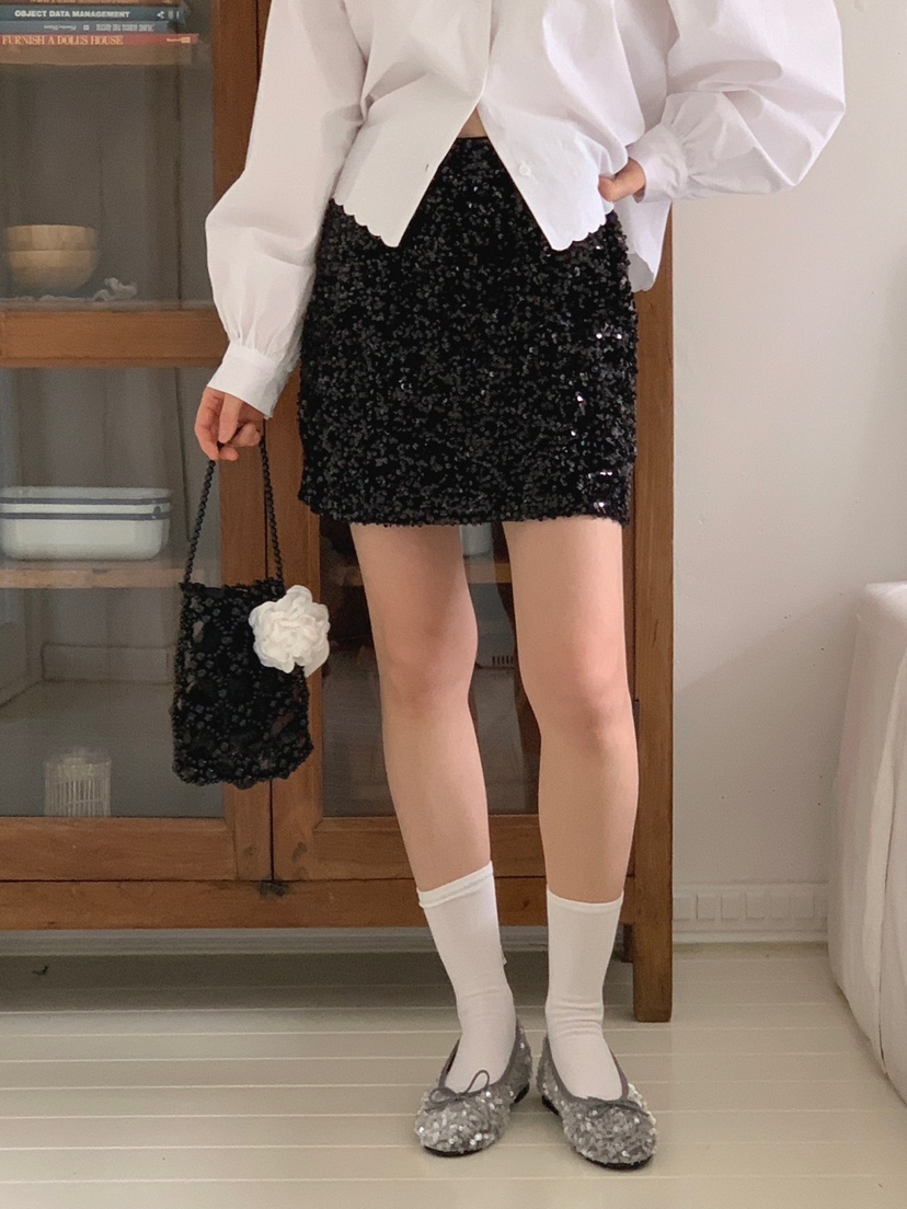 JKICHI韓國代購女裝新品真品25春夏熱賣休閑推薦人氣時尚短裙JKICHI短裙