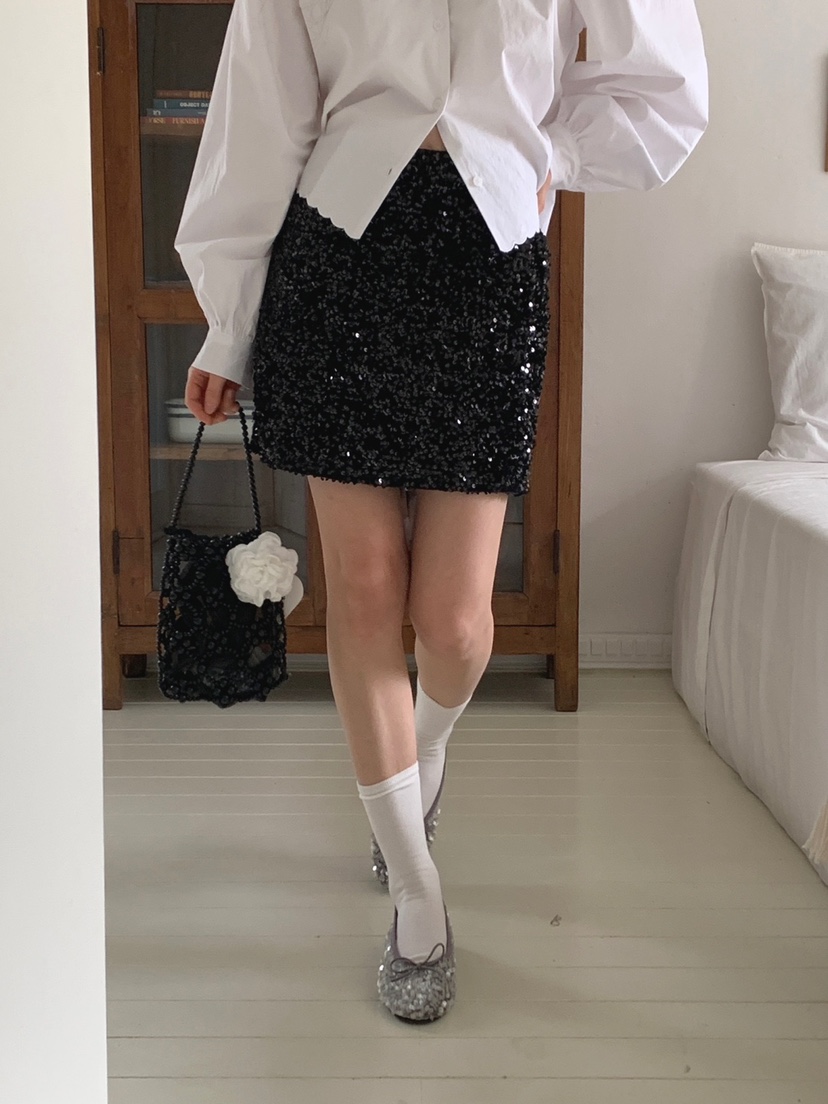 JKICHI韓國代購女裝新品真品25春夏熱賣休閑推薦人氣時尚短裙JKICHI短裙