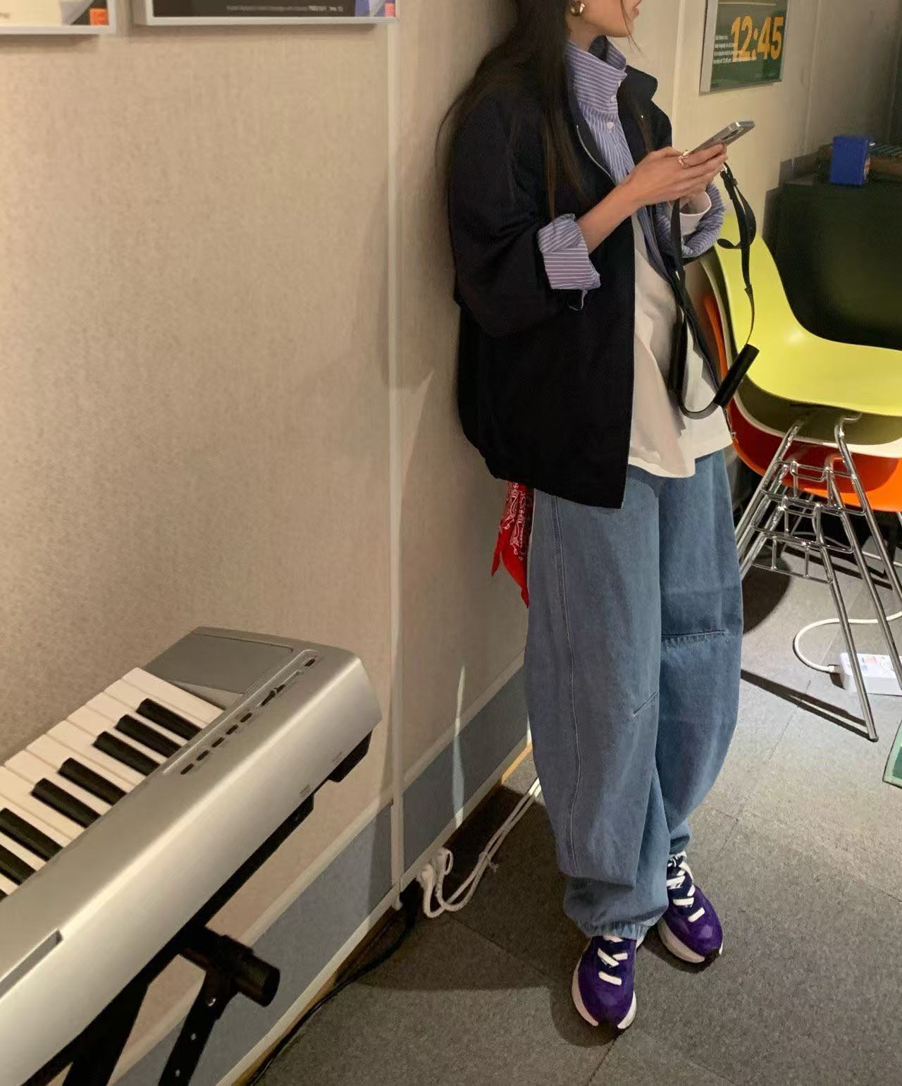 STANDING東大門直郵女士新款25春夏人氣推薦職業時尚真品夾克STANDING夾克