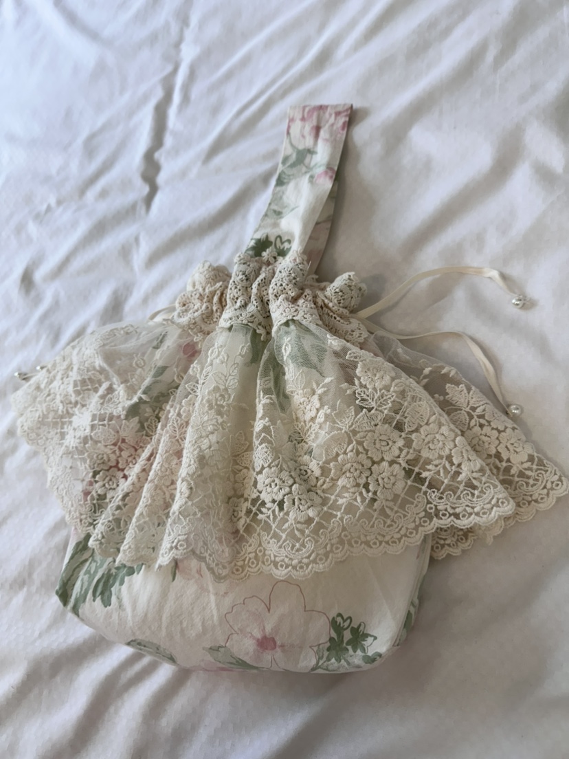 GORGEOUS東大門直郵女士新款時尚真品人氣熱賣25春夏手提包蕾絲GORGEOUS手提包