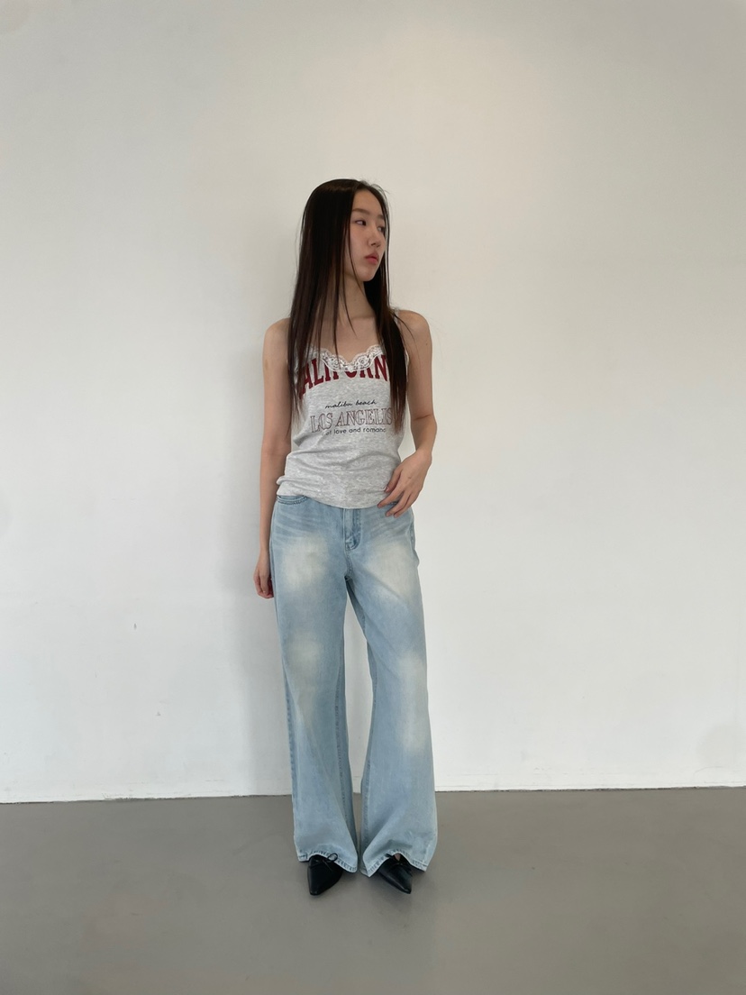 HARZI韓國代購女士新款職業25春夏真品時尚人氣推薦吊帶背心HARZI吊帶/背心