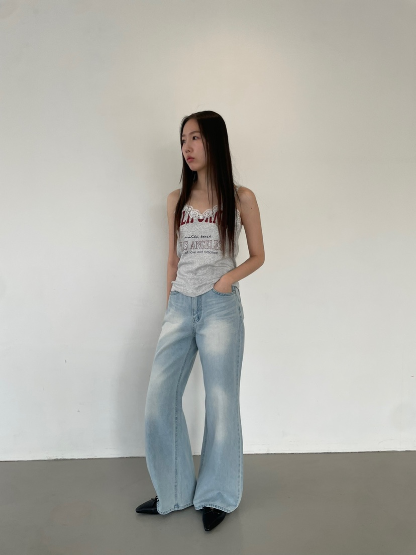 HARZI韓國代購女士新款職業25春夏真品時尚人氣推薦吊帶背心HARZI吊帶/背心