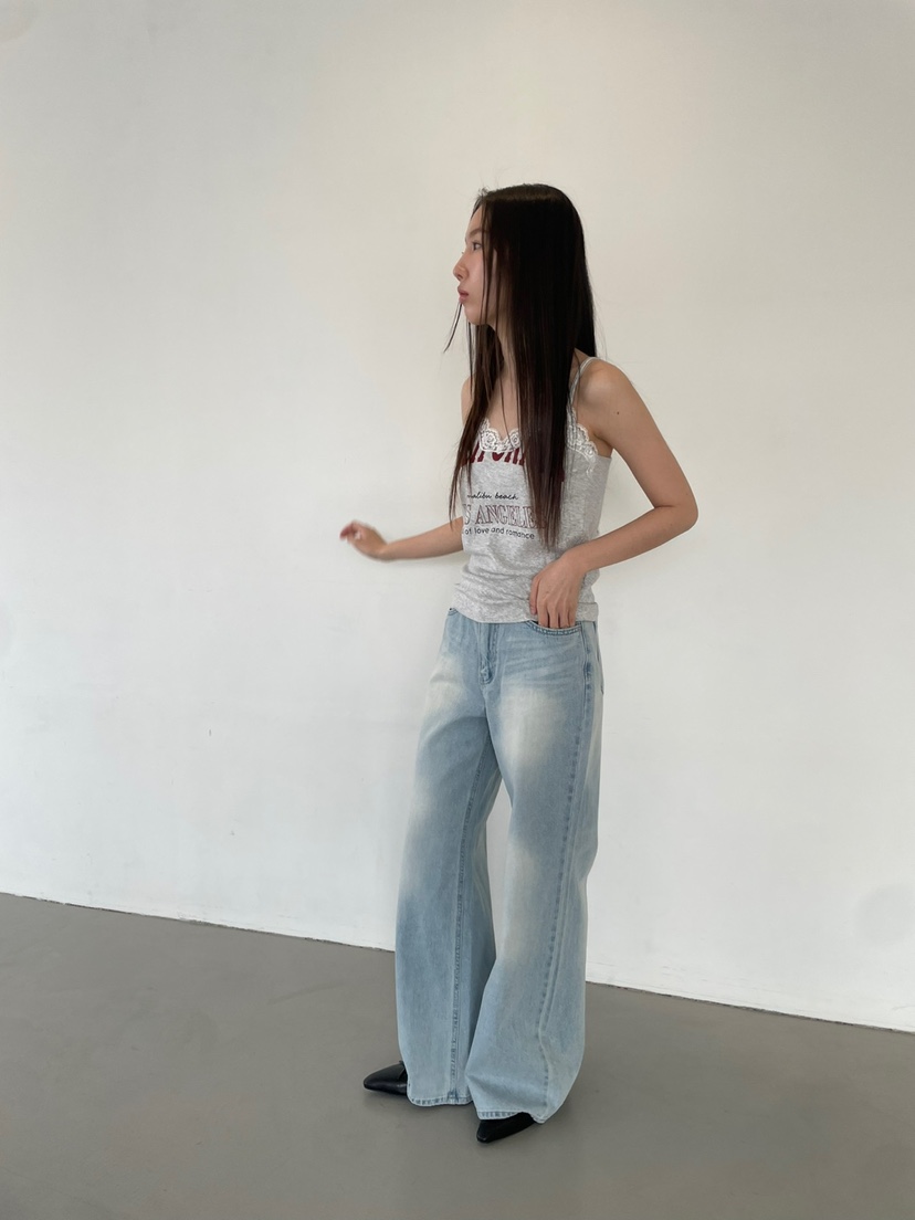 HARZI韓國代購女士新款職業25春夏真品時尚人氣推薦吊帶背心HARZI吊帶/背心