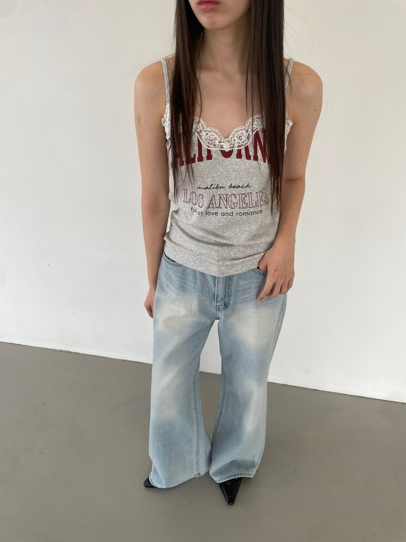 HARZI韓國代購女士新款職業25春夏真品時尚人氣推薦吊帶背心HARZI吊帶/背心