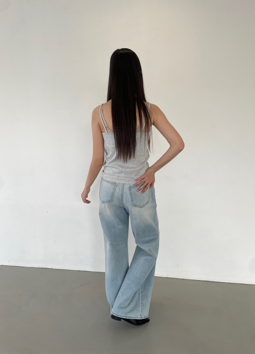 HARZI韓國代購女士新款職業25春夏真品時尚人氣推薦吊帶背心HARZI吊帶/背心