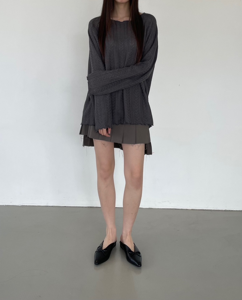 HARZI東大門代購女士新品職業真品休閑25春夏推薦時尚針織衫HARZI針織衫