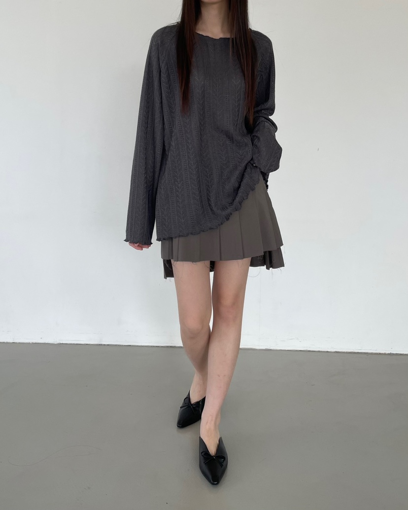 HARZI東大門代購女士新品職業真品休閑25春夏推薦時尚針織衫HARZI針織衫
