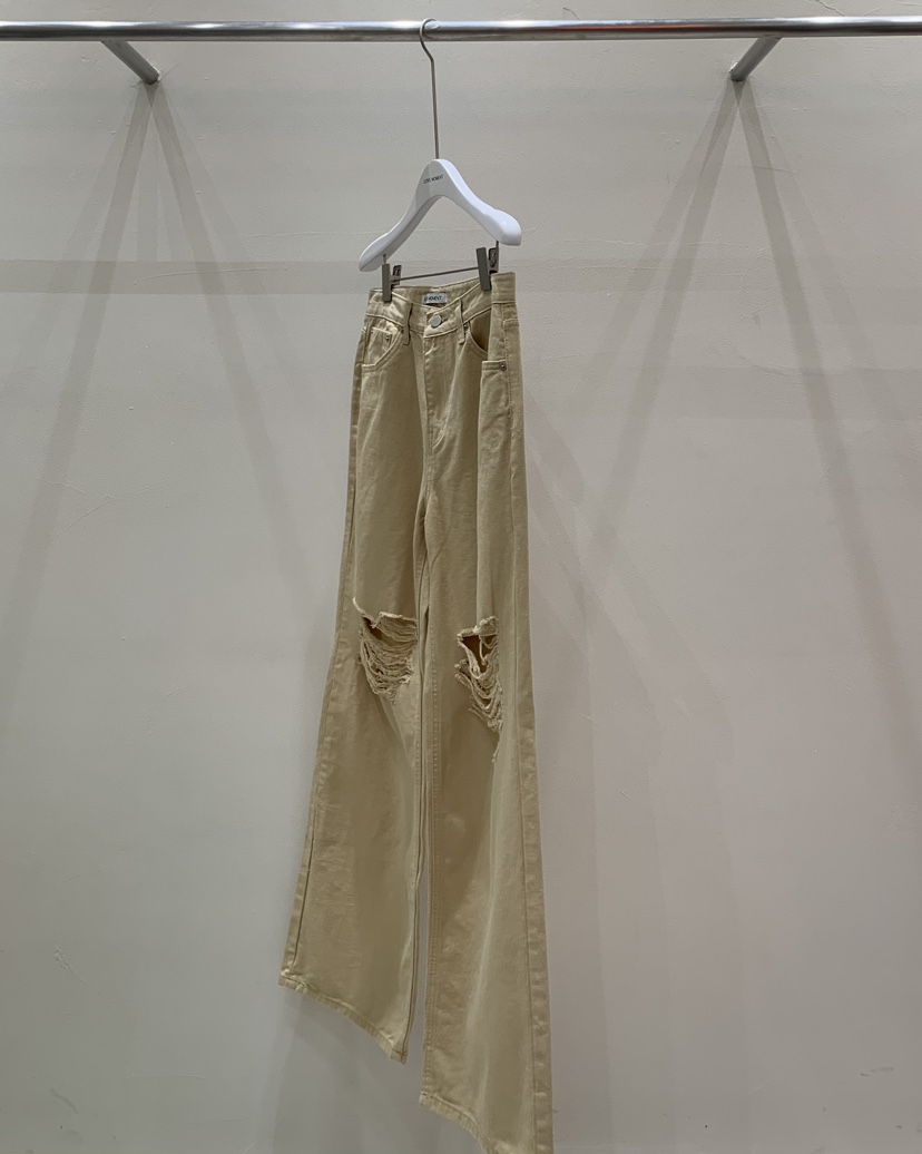 LOVE MOMENT東大門代購女裝新品時尚職業25春夏熱賣牛仔褲LOVE MOMENT牛仔褲