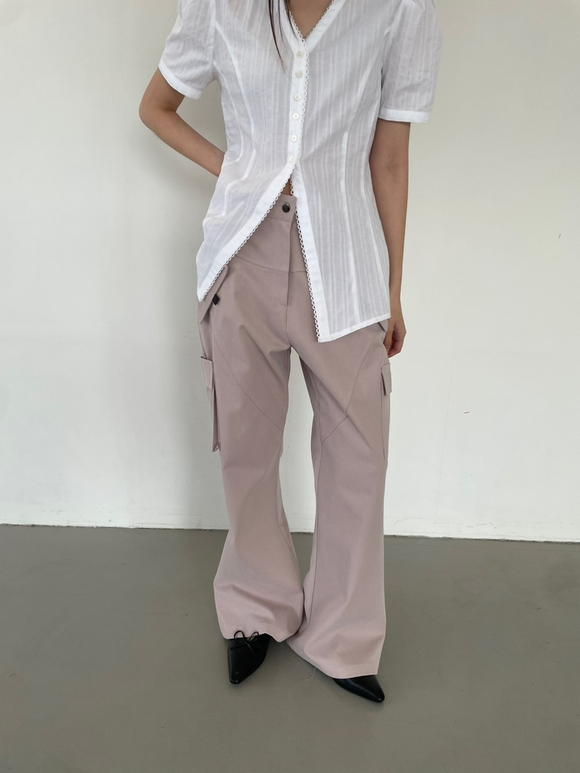 HARZI韓國直郵㊣女裝新品25春夏時尚休閑推薦熱賣人氣休閑褲HARZI休閑褲