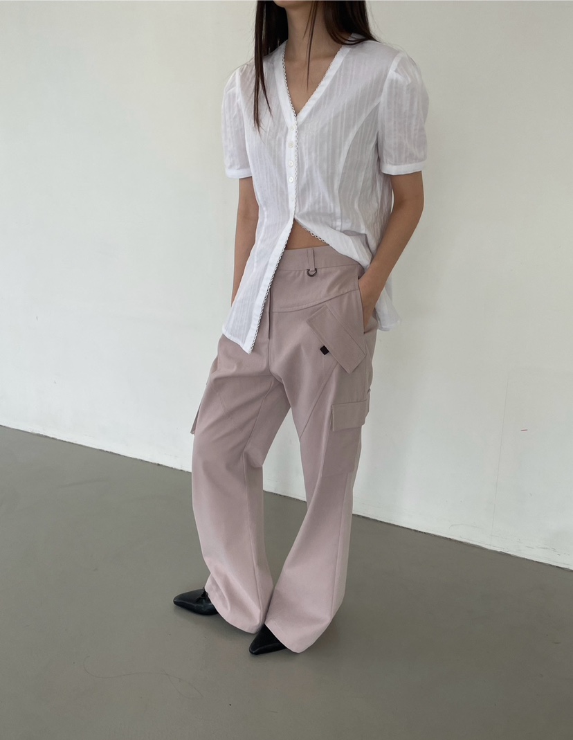 HARZI韓國直郵㊣女裝新品25春夏時尚休閑推薦熱賣人氣休閑褲HARZI休閑褲