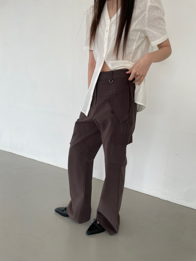 HARZI韓國直郵㊣女裝新品25春夏時尚休閑推薦熱賣人氣休閑褲HARZI休閑褲