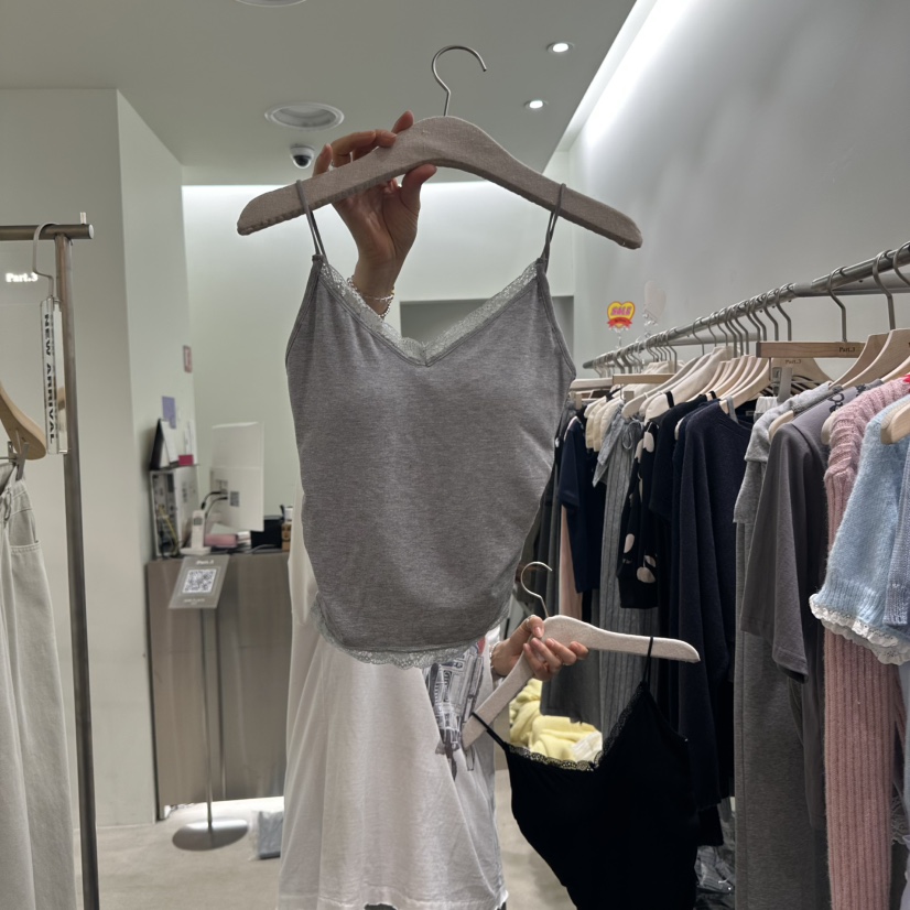 PART3東大門實拍女士新品熱賣時尚職業真品休閑25春夏吊帶背心Part.3吊帶/背心圖色2