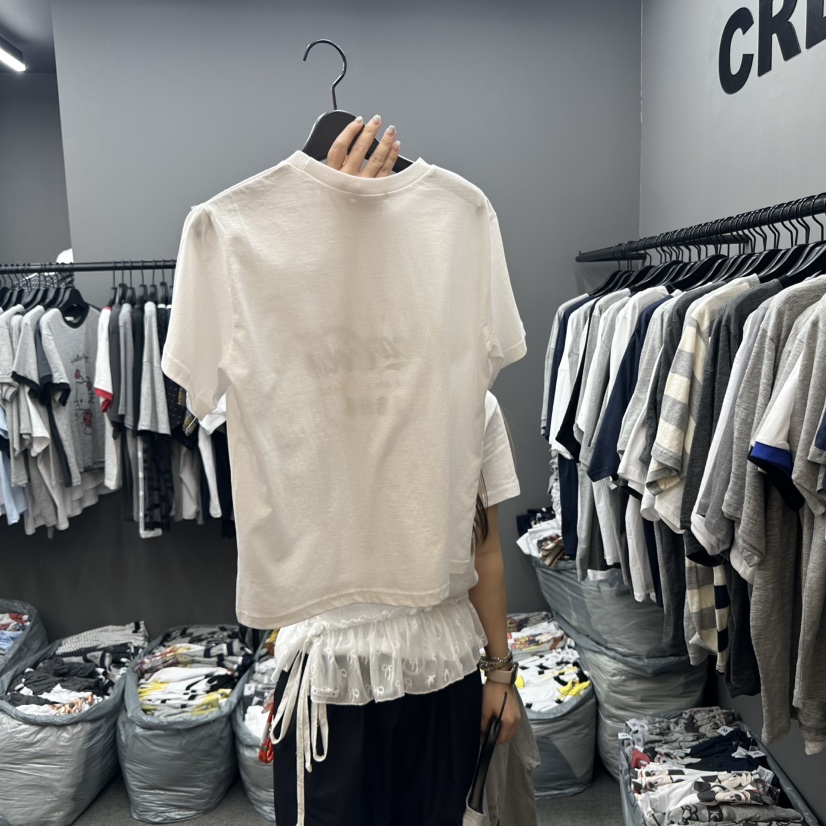 CREDITO韓國直郵女士新品真品25春夏熱賣人氣休閑推薦時尚T恤CREDITOT恤