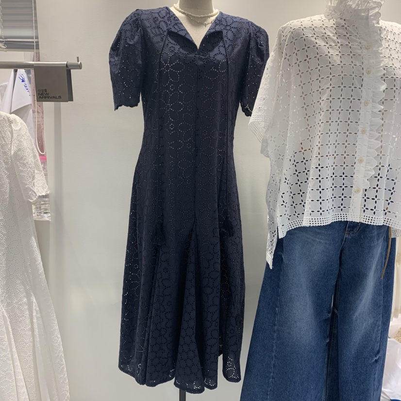 A東大門實拍女士新品職業人氣熱賣時尚25春夏推薦休閑連衣裙A STORE連衣裙