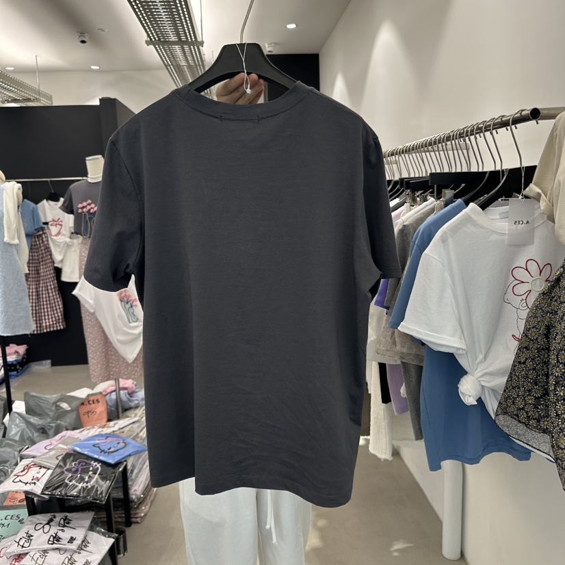 A.CES韓國代購女裝新款時尚熱賣推薦休閑25春夏職業人氣T恤A.CEST恤