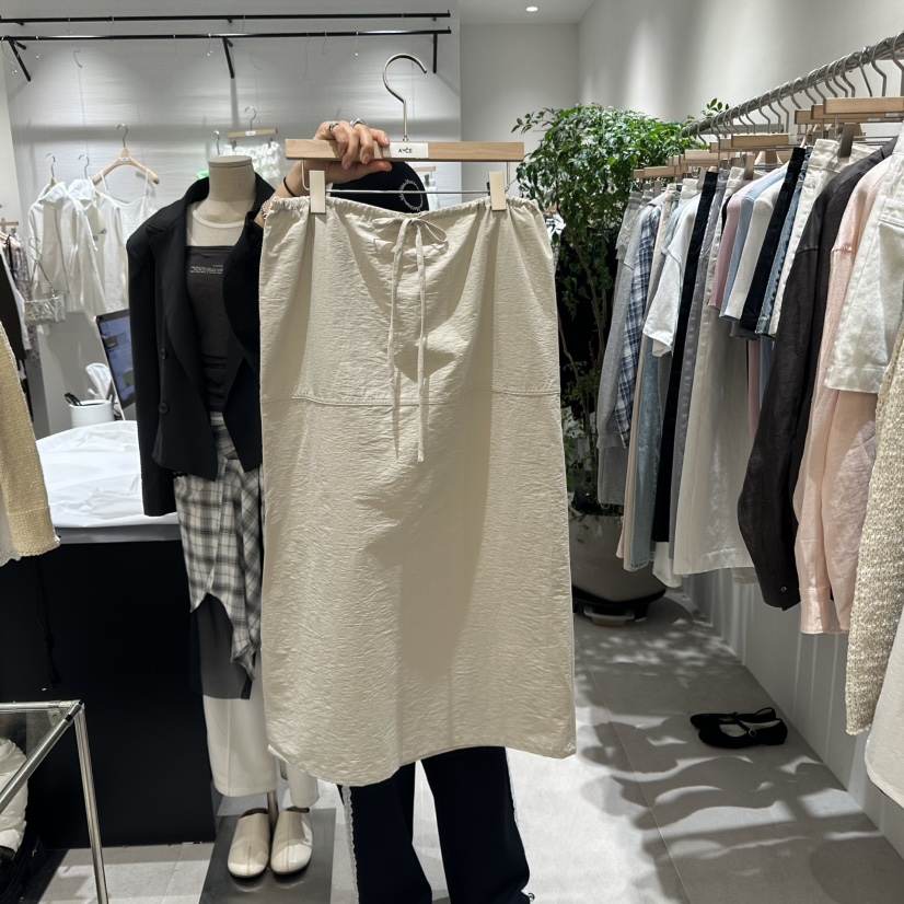 AYCE東大門實拍女士新品人氣時尚休閑推薦熱賣25春夏長裙柔軟101SHOWROOM/AYCE長裙圖色2