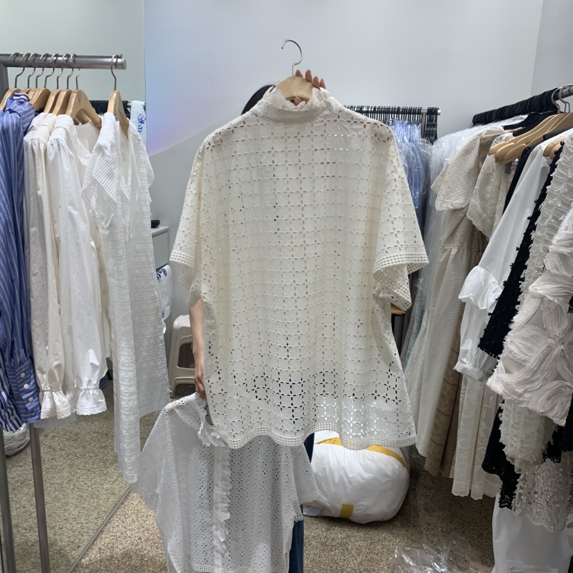 A東大門實拍女士新品推薦真品時尚熱賣25春夏人氣襯衫蕾絲衫A STORE襯衫/蕾絲衫
