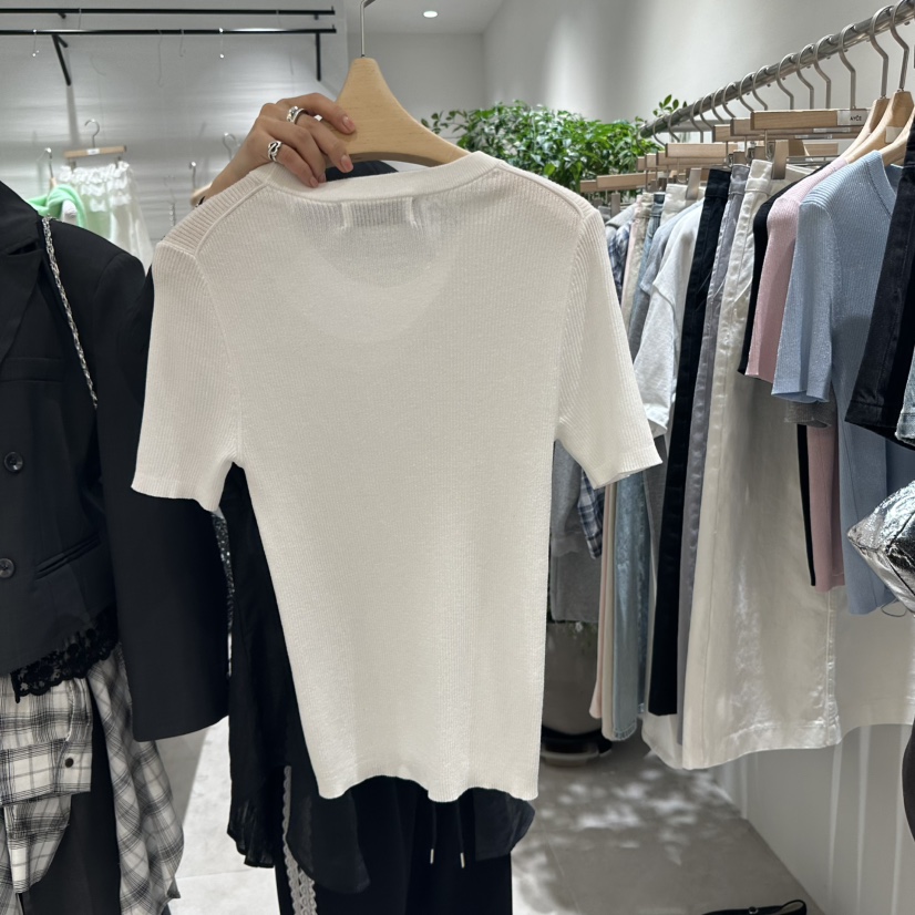 AYCE東大門直郵女裝新品熱賣推薦職業真品25春夏休閑時尚T恤101SHOWROOM/AYCET恤