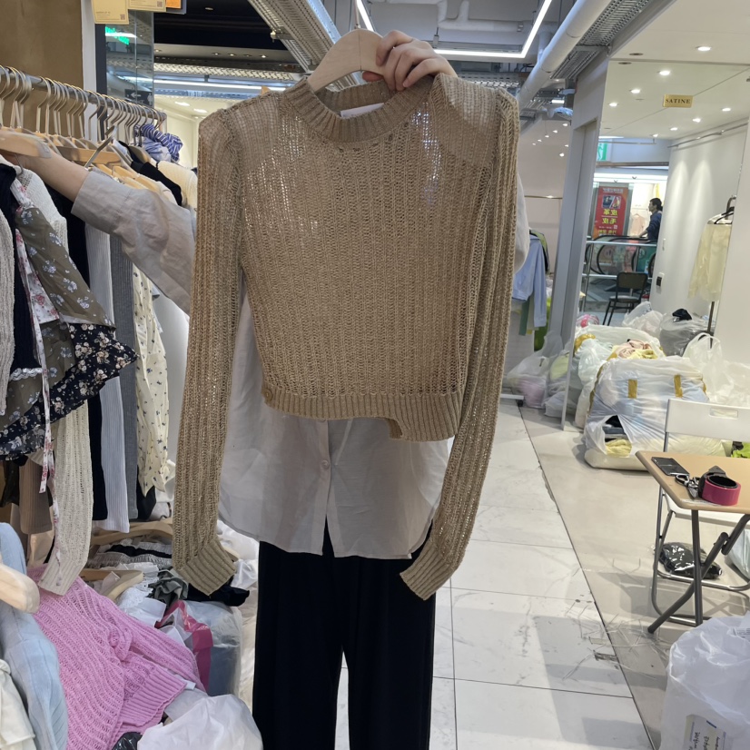 SAGE BRUSH東大門直郵女士新品職業推薦休閑熱賣人氣針織衫SAGE BRUSH針織衫圖色3