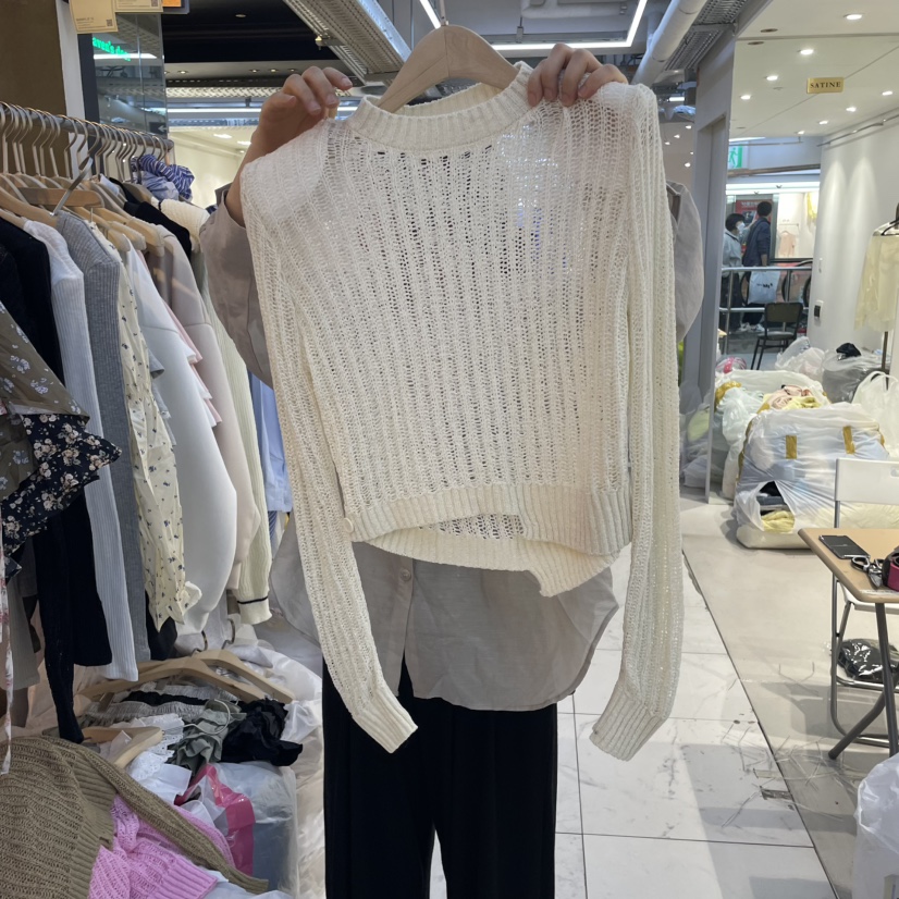 SAGE BRUSH東大門直郵女士新品職業推薦休閑熱賣人氣針織衫SAGE BRUSH針織衫圖色4