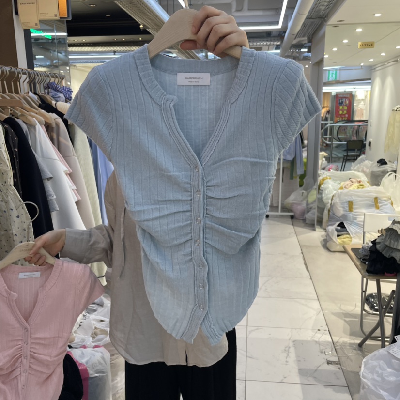 SAGE BRUSH東大門代購女士新品職業真品時尚推薦休閑針織衫SAGE BRUSH針織衫圖色2