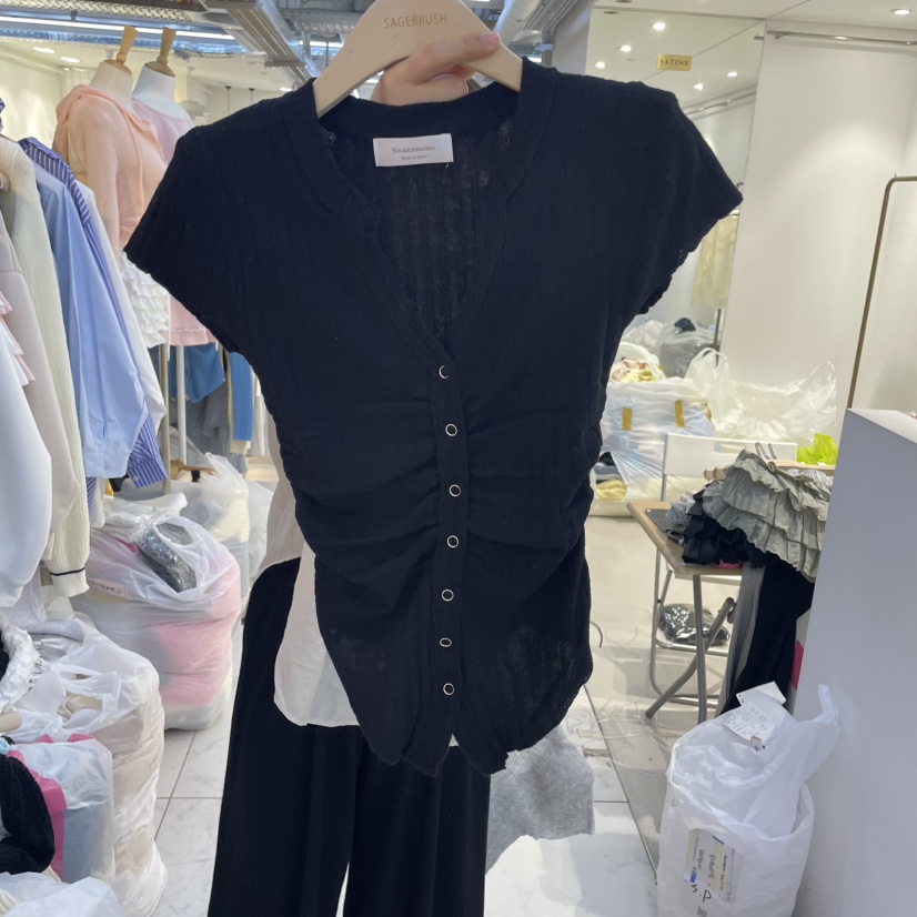 SAGE BRUSH東大門代購女士新品職業真品時尚推薦休閑針織衫SAGE BRUSH針織衫圖色6