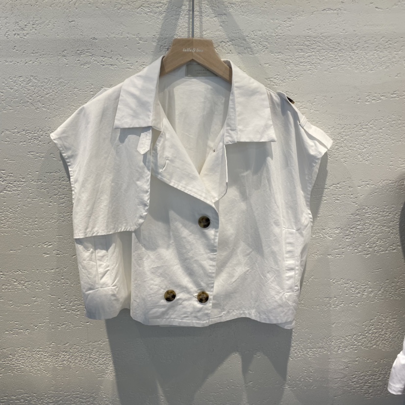 LULULALLA東大門代購女士新款推薦熱賣休閑真品時尚職業馬甲LULULALLA馬甲